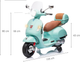 Електромобіль Milly Mally Vespa GTS Super Mint (5901761129762) - зображення 7