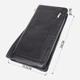 Кошелек женский для карточек из натуральной кожи ST Leather Accessories leather-23101 Черный - изображение 3