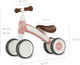 Rowerek biegowy Qplay Cutey Retro Różowy (5061047480953) - obraz 8