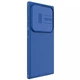 Карбонова накладка Nillkin CamShield Pro на Samsung Galaxy S24 Ultra Blue - зображення 2