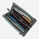 Кошелек женский для карточек из натуральной кожи ST Leather Accessories leather-23110 Зеленый - изображение 7