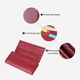 Гаманець жіночий для карток з натуральної шкіри ST Leather Accessories leather-23113 Бордовий - зображення 4