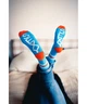 Женские прикольные носки с надписью Sexy от MK SOCKS (36-39) N-1004-B - изображение 2