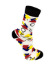 Оригинальные женские носки с узором Zila от MK SOCKS (36-39) Многоцветный P-1002-B - изображение 2