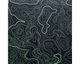 Кайдекс 2мм Topo Black (Toxic Yellow Lines) 300х150мм - изображение 1