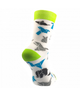 Стильні жіночі шкарпетки з малюнком Origio від MK SOCKS (36-39) Багатобарвний P-1004-B - зображення 3
