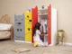 Детский шкаф Монтессори "Лисичка" BUSY WOOD 124х50х42 см - изображение 6