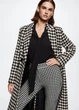 Легінси MANGO Grazia Чорно-білий S 37075763 - изображение 4