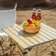 Туристический раскладной стол 53x51x50см, складной квадратный стол для дома и дачи Оливковый STD-07-Olive - изображение 1