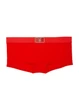 Комплект белья (лиф+трусики шортики) Victoria's Secret (2133866322393) Logo Shine Patch 75D/M красный - изображение 7
