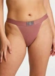 Комплект белья (лиф+трусики танга) Victoria's Secret (2133866322378) 70B/XS Коричневый - изображение 4