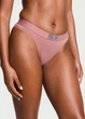 Комплект білизни (ліф+трусики стрінги) Victoria's Secret (2133866322313) 75С/S Коричневий - зображення 4