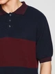 Поло длинное мужское Koton 8YAM95242NT701 XS Синее (8681786360230) - изображение 6