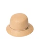 Шляпа женская с ремешком LuckyLOOK Синтия One Size Бежевый 734-425 - изображение 1