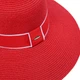 Шляпа женская с лентой LuckyLOOK Сабрина One Size Красный 735-217 - изображение 6