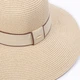 Шляпа женская с лентой LuckyLOOK Сабрина One Size Бежевый 735-224 - изображение 5