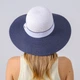 Шляпа с широкими полями LuckyLOOK Сабрина One Size Бело-синий 742-956 - изображение 2