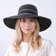 Шляпа женская с лентой LuckyLOOK Сабрина One Size Черный 735-200 - изображение 3