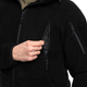 Флисовая кофта Helikon Patriot Mk2 Hybrid Fleece - Black XL - изображение 3