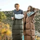 Спальний мішок Naturehike U350 NH20MSD07 R, 1°C к:green - зображення 5