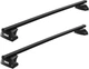 Багажник на интегрированные рейлинги Thule Squarebar Evo для Genesis GV80 (mkI) 2020→ (TH 7124-7106-6077) - изображение 3