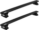 Багажник на интегрированные рейлинги Thule Wingbar Evo Black для Genesis GV80 (mkI) 2020→ (TH 7114B-7106-6077) - изображение 3