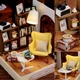 Конструктор 3D Румбокс Leisurely Moment Неторопливый момент Diy House CuteRoom QT-037 - изображение 4