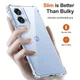 Протиударний прозорий чохол для Motorola Moto Edge 50 Fusion - зображення 3