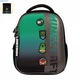 Рюкзак школьный ортопедический 35х28х15см YES Н-100 Minecraft Icons 559861+сумка в подарок - изображение 1