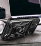 Протиударний чохол Armor Ring + захиcт камери для iPhone 12 Pro case Simon чорний - изображение 7