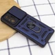 Противоударный бронированный чехол с защитой камеры для Xiaomi Redmi Note 10 Pro Armor Case Keysion синий - изображение 7