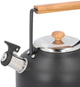 Czajnik Homla Hans czarny z drewnianym uchwytem 2.5 l (5902869990728) - obraz 5