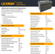 Аккумулятор Lexron LR-LTM-12.8V-100AH - изображение 2