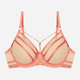 Biustonosz damski Push Up z fiszbinami Esotiq Blanca 41677-32X 70C Czerwony (5903972551219) - obraz 9