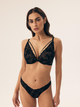Бюстгальтер Push-up з кісточками мереживний Esotiq Bree 41707-61X 75B Чорний (5903972518564) - зображення 3