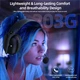 Геймерська бездротова (Bluetooth + 2,4G) гарнітура Attack Shark L80PRO PC/PS/XBOX Black/ЧОРНА (L80PB) - зображення 8
