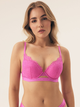 Biustonosz damski Push Up z fiszbinami Bloovii Ocrissa 42244-42X 70D Różowy (5903972543382) - obraz 1