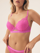 Biustonosz damski Push Up z fiszbinami Bloovii Ocrissa 42244-42X 65C Różowy (5903972543405) - obraz 5