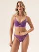 Biustonosz damski Push Up z fiszbinami Bloovii Ocrissa 42244-45X 75A Fioletowy (5903972543191) - obraz 3