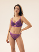 Biustonosz damski Push Up z fiszbinami Bloovii Ocrissa 42244-45X 75A Fioletowy (5903972543191) - obraz 6