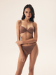 Бюстгальтер Push-up з кісточками Esotiq Influensa 42321-84X 65F Коричневий (5903972376256) - зображення 6