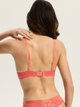 Бюстгальтер Push-up з кісточками мереживний Esotiq Lynn 42329-32X 70C Червоний (5903972563304) - зображення 2