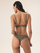 Бюстгальтер Push-up з кісточками мереживний Esotiq Lynn 42329-87X 85C Хакі (5903972386989) - зображення 4