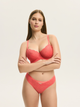Бюстгальтер ущільнений мереживний Esotiq Lynn 42330-32X 75G Червоний (5903972563601) - зображення 3