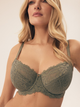 Biustonosz damski bez Push Up usztywniany Esotiq Lynn 42330-87X 70G Khaki (5903972387269) - obraz 5