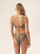 Biustonosz damski bez Push Up usztywniany Esotiq Lynn 42330-87X 80H Khaki (5903972387467) - obraz 4
