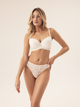 Biustonosz damski bez Push Up usztywniany Esotiq Lollipop 42335-00X 75F Biały (5903972388310) - obraz 3