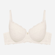 Biustonosz damski bez Push Up usztywniany Esotiq Lollipop 42335-00X 75D Biały (5903972388280) - obraz 6