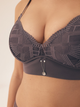 Biustonosz damski bez Push Up braletka Esotiq Intro 42339-90X L Brązowy (5903972389317) - obraz 7