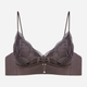 Biustonosz damski bez Push Up braletka Esotiq Intro 42339-90X L Brązowy (5903972389317) - obraz 12